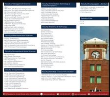 Admission notice for University of Central Punjab (UCP) Lahore